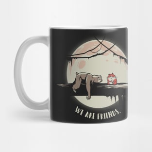 Sloth and Hamster Friends Mug